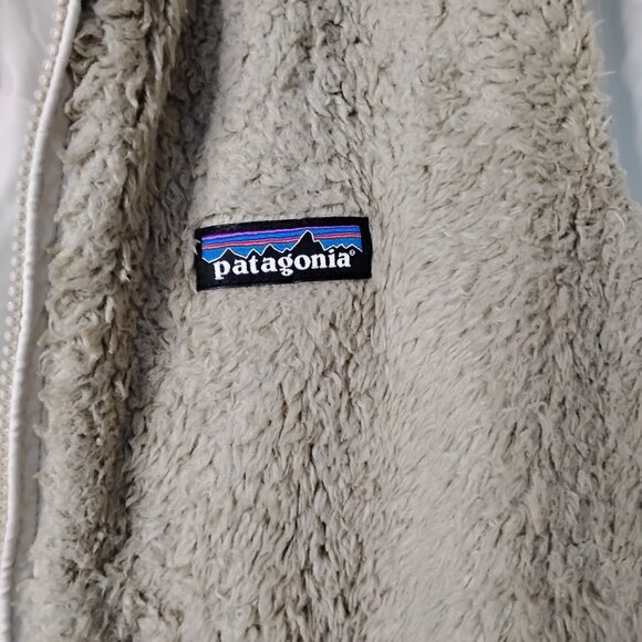 Patagonia Women's Beige ELKH Los Gatos Regular-Fit Sleeveless Fleece Vest Size M - Picture 5 of 8